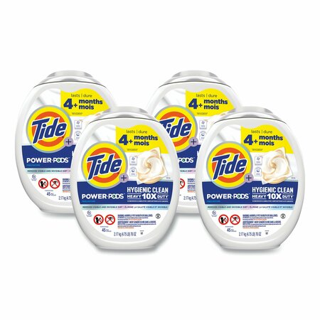 TIDE Free and Gentle Liquid Laundry Detergent, Unscented, 76 oz, 4PK 80737343
